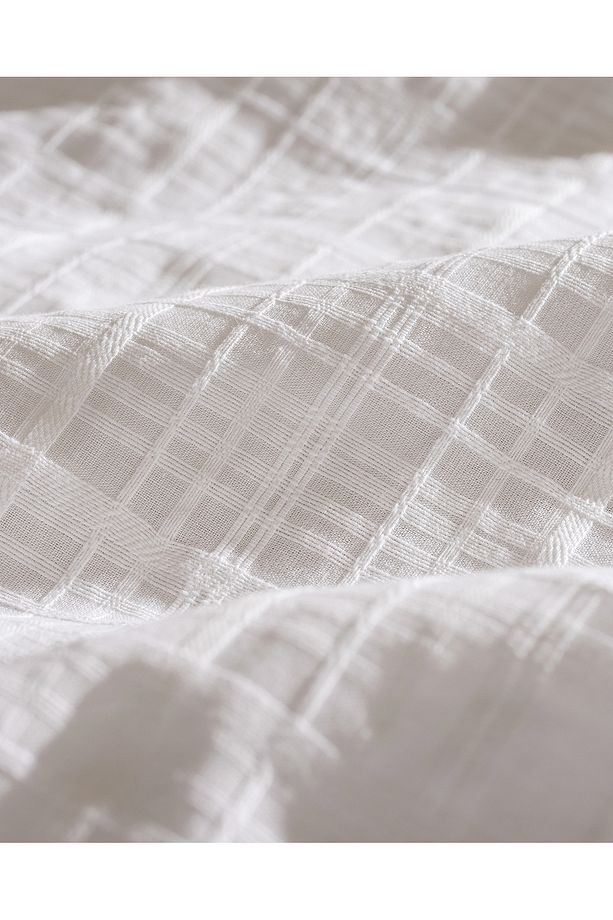 Lumiere King Size %100 Pamuk Armürlü Nevresim Takımı - Bej - 8
