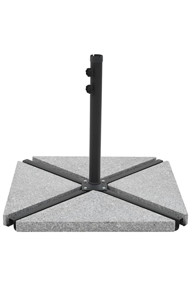 Umbrella Weight Plate Granite 15 kg Triangular Grey