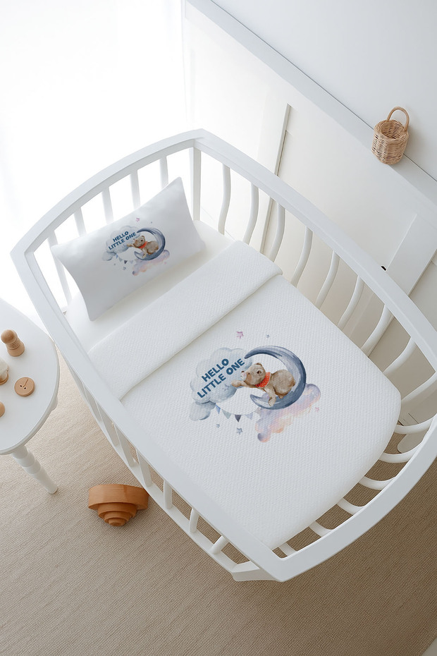 Pike Set - for Baby - Bear Reaching for the Moon - 60 X 100 cm