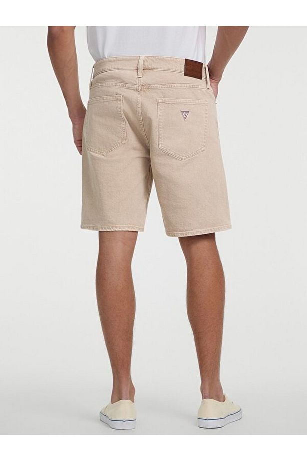 Jeans Regular Unisex Regular Fit Şort - 4