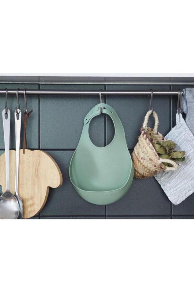 Baveta silicon Beaba Sage Green - 5