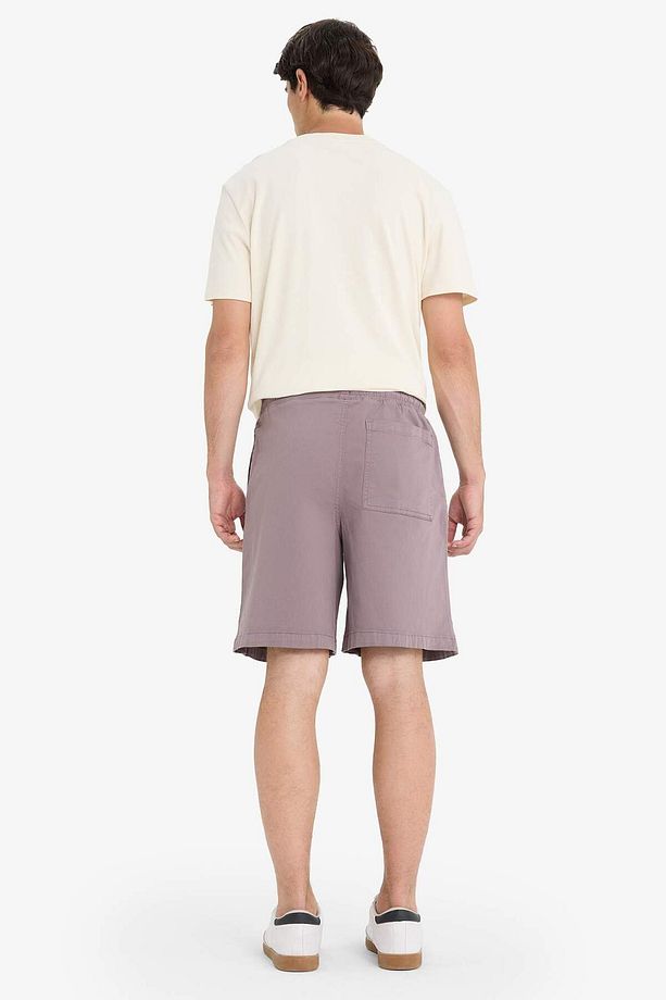 Baggy Fit Beli Bağcıklı Bermuda Şort E1047ax25sm - 7