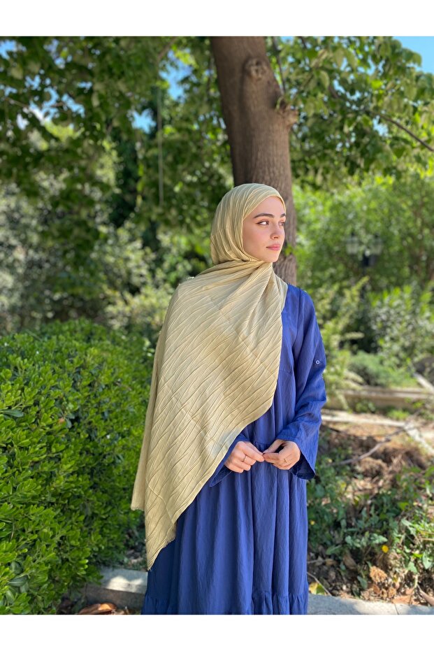 Piliseli Bambu Şal Defne - 3