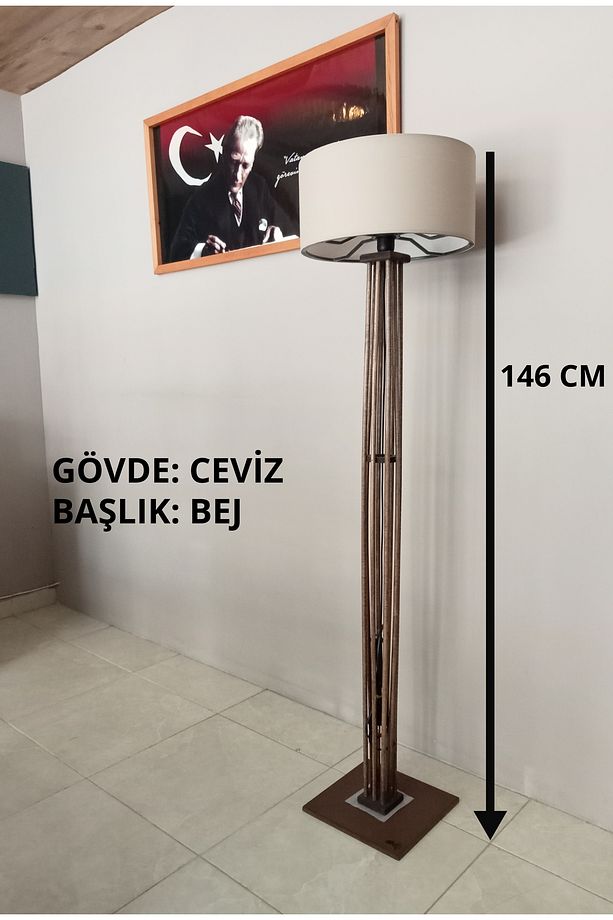 AHŞAP LAMBADER , KÖŞE LAMBASI - 1