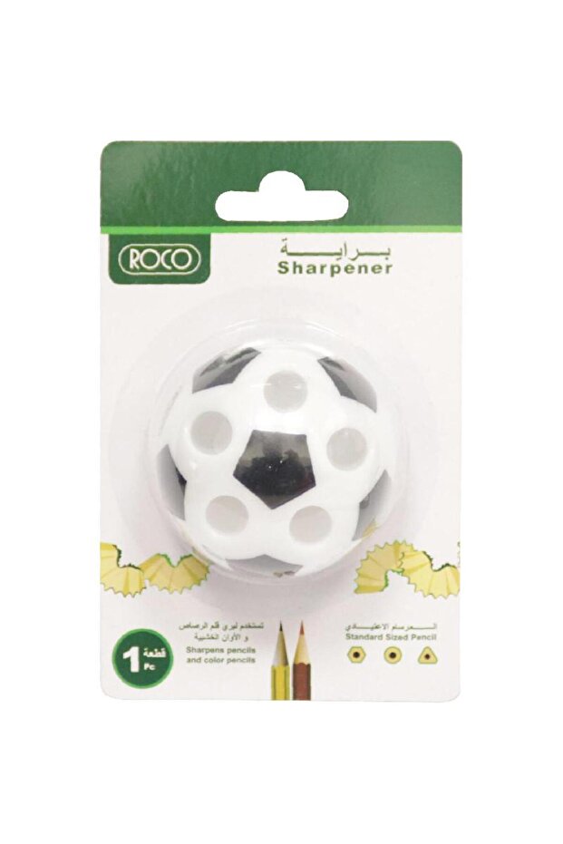 مبراة جيب - ثقب واحد، ألوان متنوعة - 1