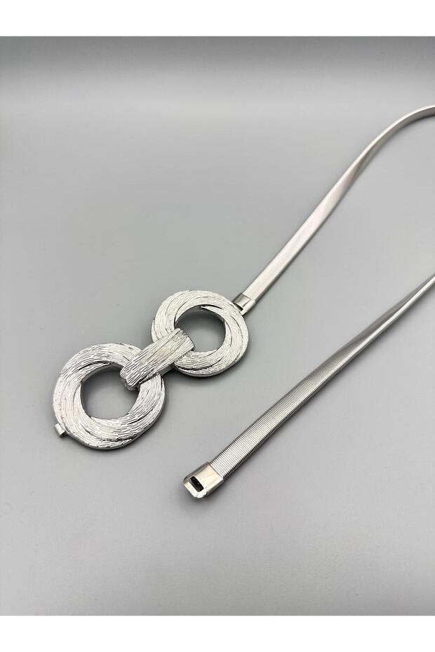 Silver Spring Flexible Chain Belt Women's Belt Dress Belt Shirt Belt Coat Belt