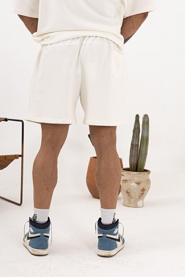 Erkek Siyah Polo Kumaş Şort – Rahat Kalıp Günlük & Spor Şort - 5