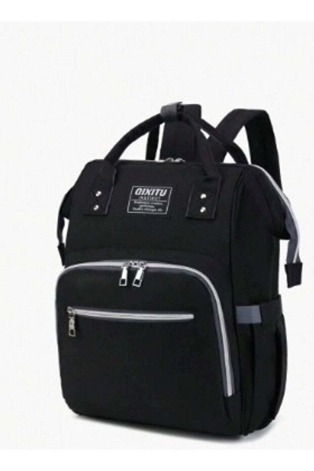 Classic Black Mums Baby Travel Bag