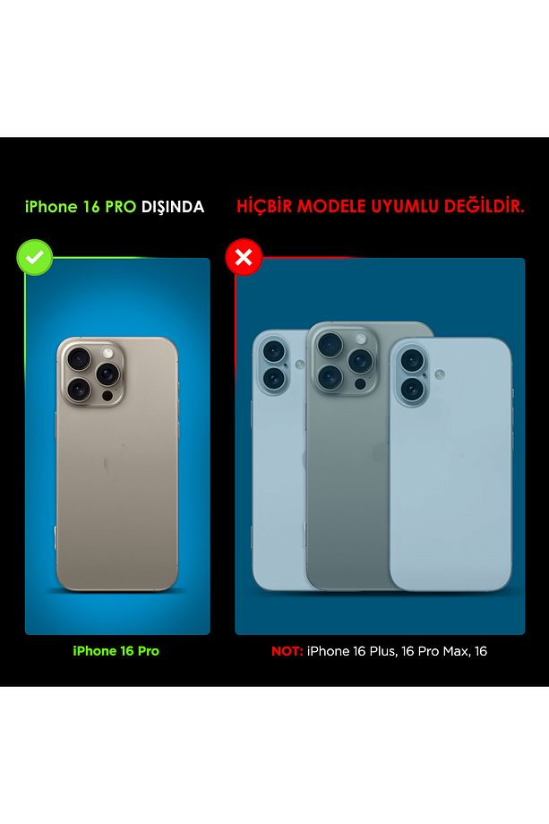 iPhone 16 PRO ince (0.03mm) Hafif Koruyucu Slim Kapak Mat Doku Yumuşak Kılıf - 2