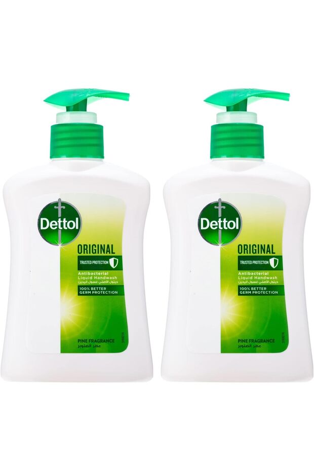 Original Handwash Liquid Soap Pump Pine 200ml, Pack of 2