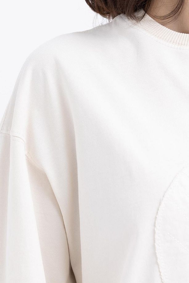Taş-Önü Nakış Detaylı Sweat - 5