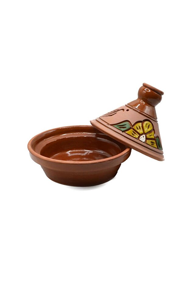 طاجن فخار للطبخ بغطاء-1.3لتر
