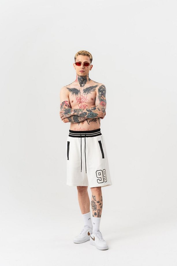 99 Zip Cep Oversize Şort - 8