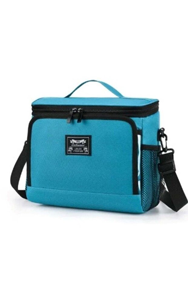 Blue Lunch Box Bag