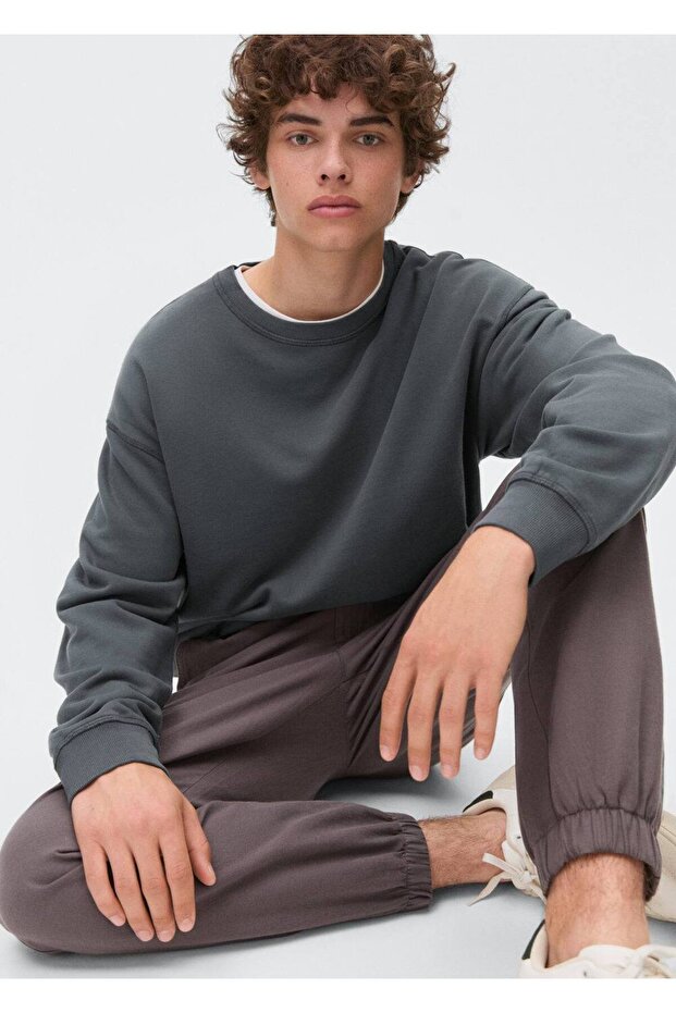 Pamuklu basic kazak - 7