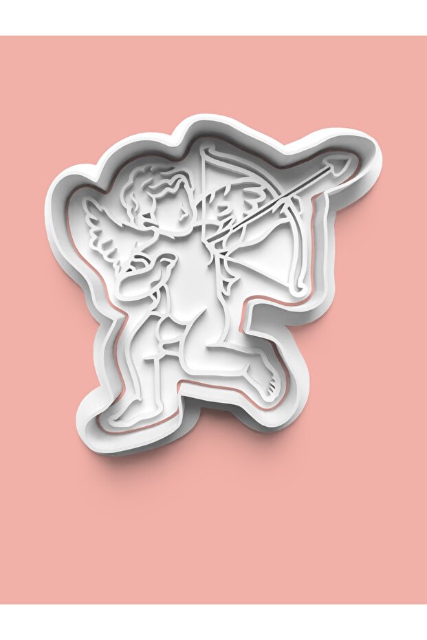 Arrow Shooting Angel Figure Cookie Mold and Sugar Dough Mold