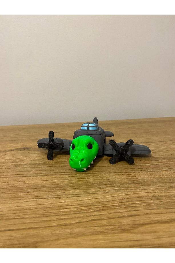 Büyük Bombardino Crocodilo brainrot oyun oyuncak 3d baskı karakter - 1