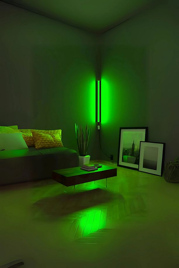 Luciole ColorGlow RGB LED Bar 100 cm Duvar Işığı Tak Çalıştır Kumandalı Bant Montajlı - 2