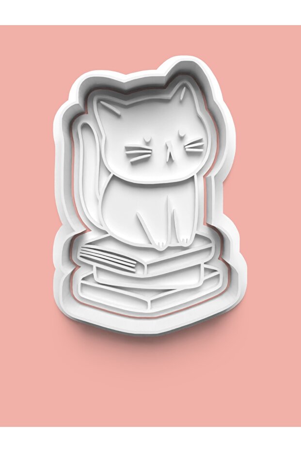 Cute Kitten Cookie Mold and Sugar Dough Mold