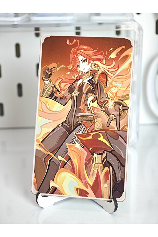 Genshin Mavuika Metal Collection Card (1 Piece)