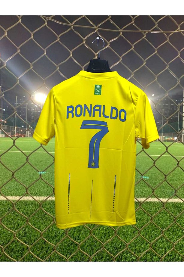 A.l N.a.s.s.r 2023/24 Yeni Sezon Cristiano Ronaldo Forması (sarı) vs spor atlet - 2