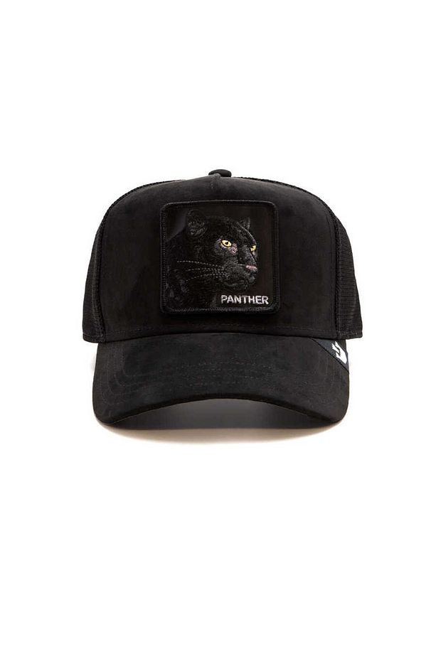 Unisex Siyah The Suede Panther Şapka 101-1813-blk - 1