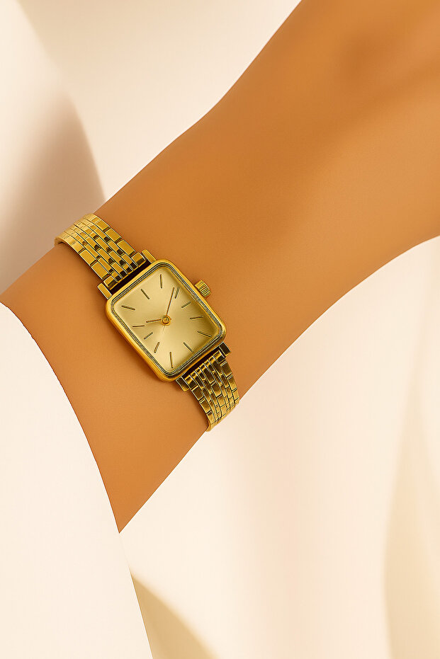 Dikdörtgen - Kadın Kol Saati - 1