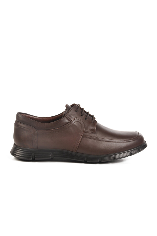 Brown Genuine Leather Men's Casual Shoes 667 m