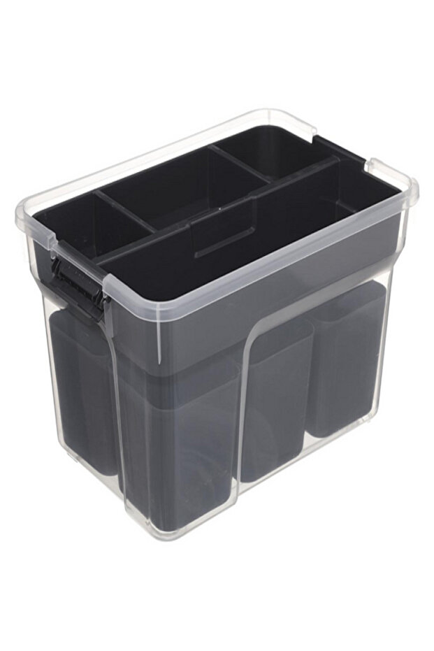 Samba Durable Polypropylene Storage Compartment Box - 3