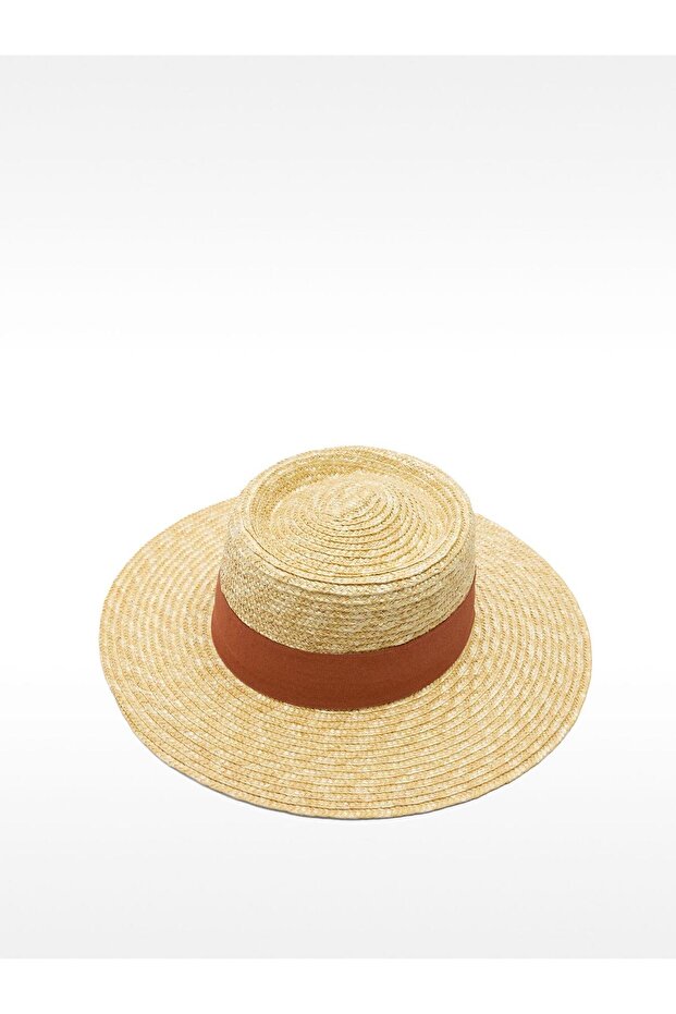 Kuşaklı Hasır Şapka - 4