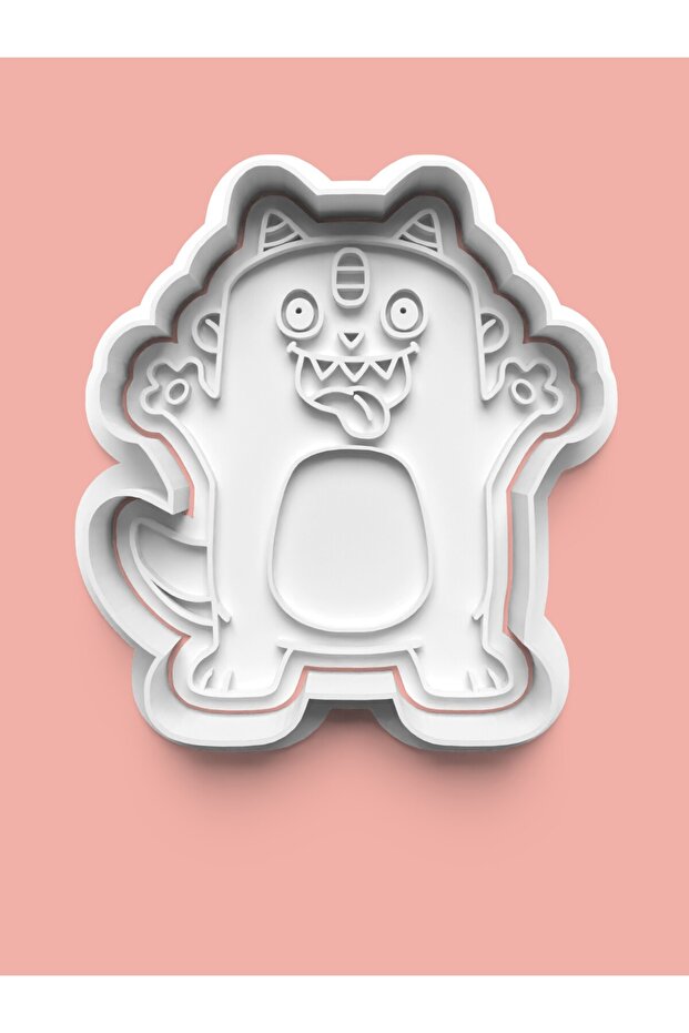 Cute Monster Figure Cookie Mold and Sugar Dough Mold 0071-3