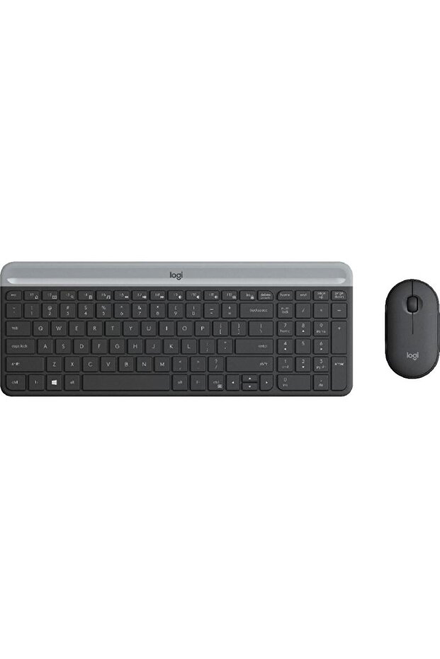 مجموعة MK470 Slim Wireless Combo Desktop (لوحة مفاتيح وماوس)