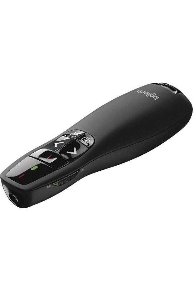 جهاز عرض لاسلكي R400 مزود بمؤشر ليزر يعمل بنظام Windows لاسلكي بطول 50 قدمًا - 2