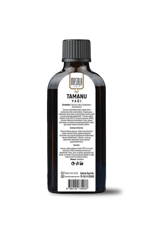 Tamanu Yağı 100 ml – Soğuk Pres – %100 Saf ve Doğal – Calophyllum Tacmahaca Oil - 2