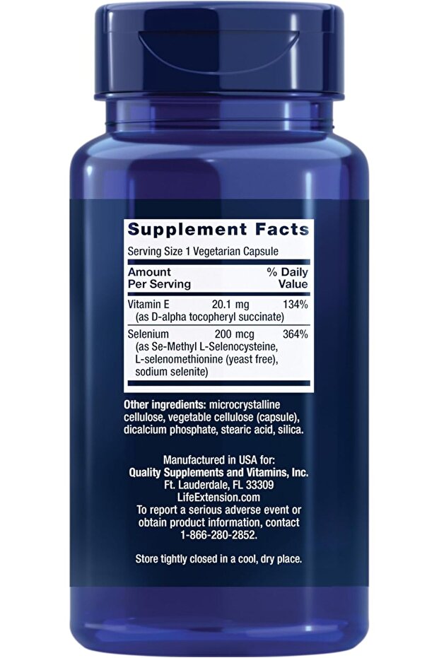 Super Selenium Complex 200 mcg & Vitamin E Providing the Most Advanced Form of Seleni - 3