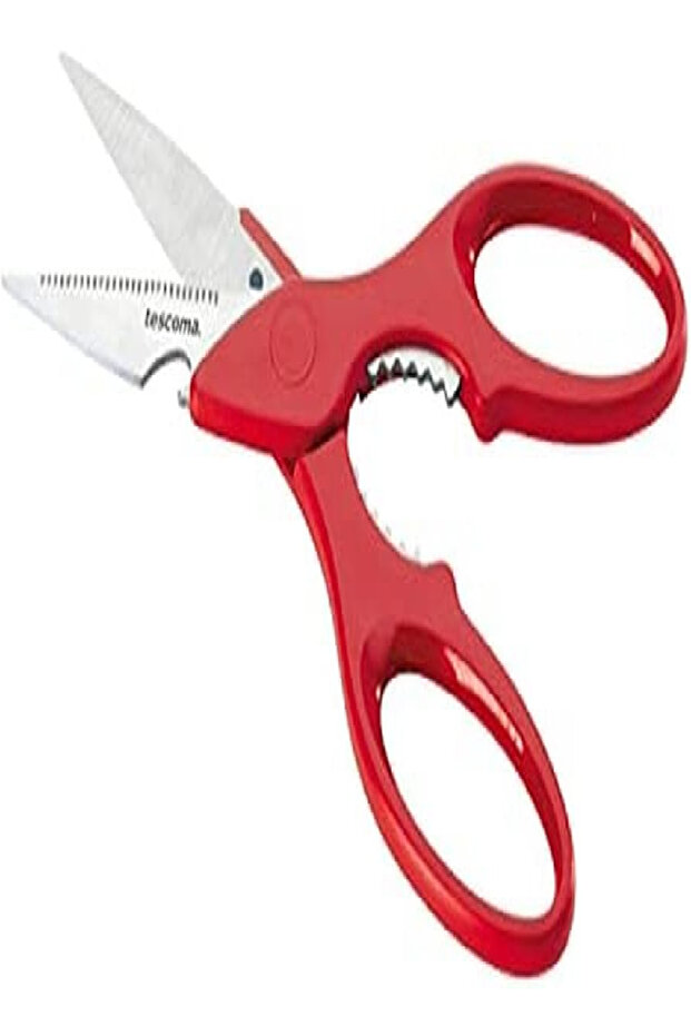 مقص متعدد الوظائف - مصنوع من الفولاذ المقاوم للصدأ، بمقبض مريح - 1