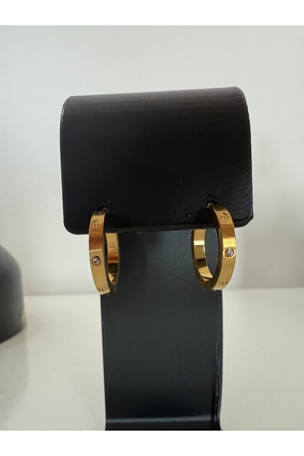 Çelik halka küpe - 2