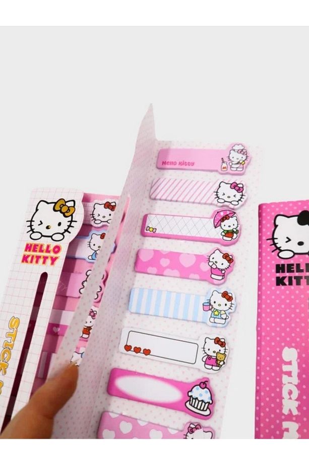Hello Kitty 8'li 160 Yaprak Yapışkanlı Not Kağıdı 1 Kartela - 3
