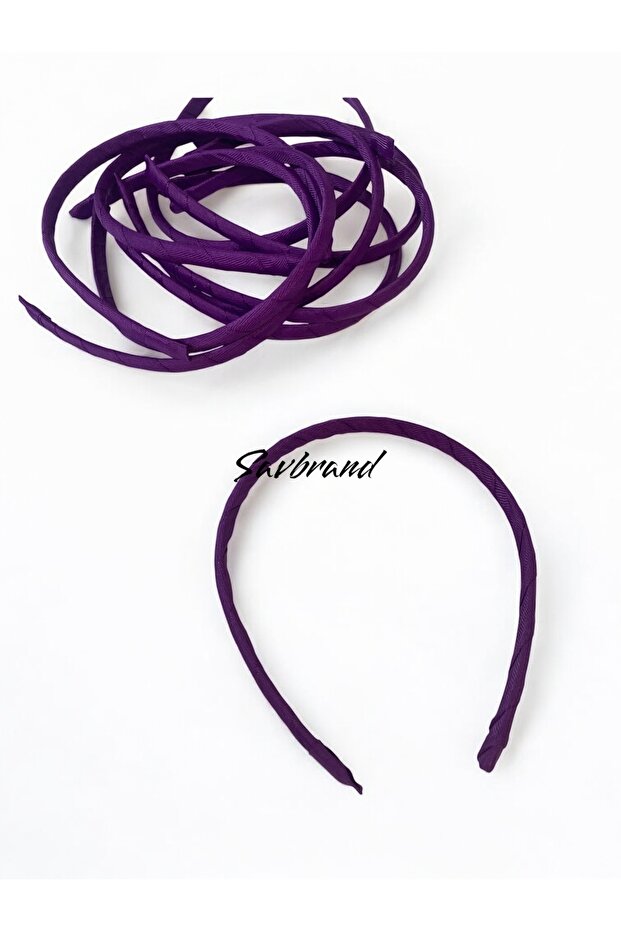 Elegant Grosgrain Fabric Wrapped Women's Crown 10 Pieces