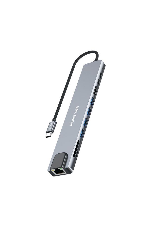 Fh22 10'u 1 Arada Usb-c Çoklayıcı Adaptör | 100w Pd Hızlı Şarj | 4k Hdmı | Gigabit Ethernet - 1