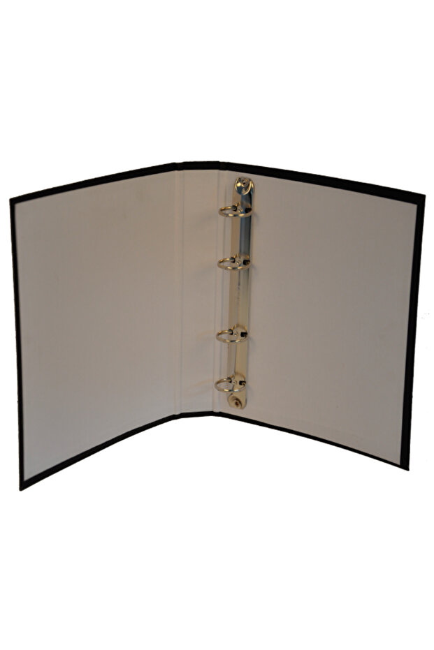 Student Folder Pvc 4 Ring A5 Black (Pack of 20)