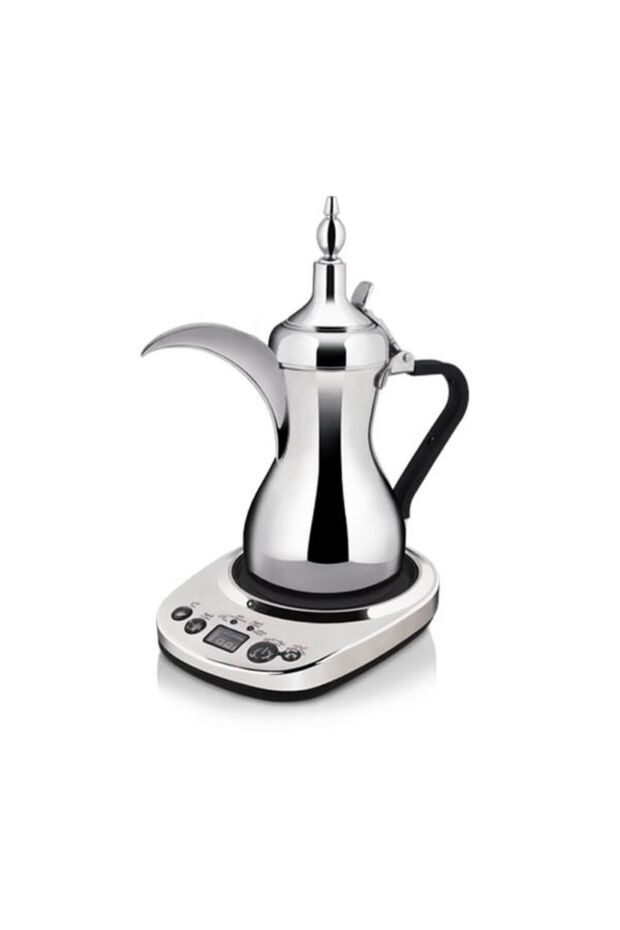 iCafe Electric Coffee Maker, 600ml, 1200W - Silver