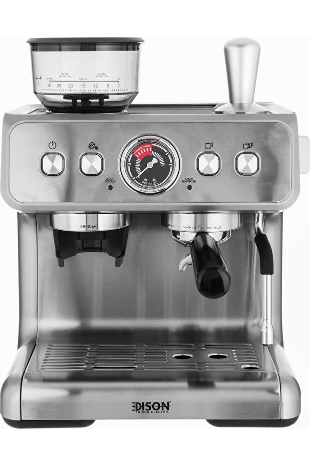 ماكينة قهوة، 3000 واط، 1.5 لتر، وظيفتان، CM5020BA-GS - فضي