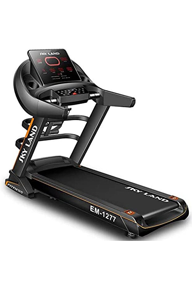 Home Gym Treadmill EM-1277, 5.5HP Peak, Auto Incline, 130KG Max, LED Display