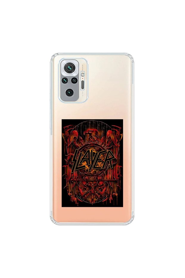 Xiaomi Redmi Note 10 Pro Compatible Transparent Case with Slayer Design