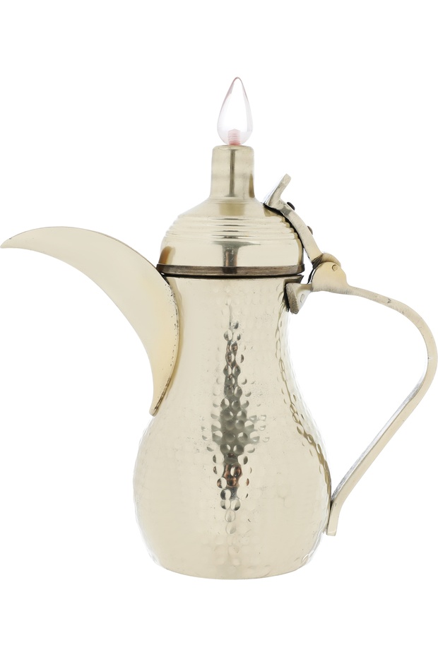 Arabic Coffee Pot, Stainless Steel, Al Saif Gallery, 0.5 L - Gold