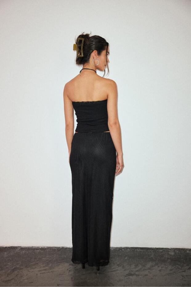 قميص قصير بدون حمالات - 8