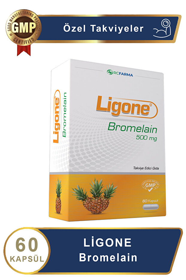 Bromelain 60 Kapsül - 1
