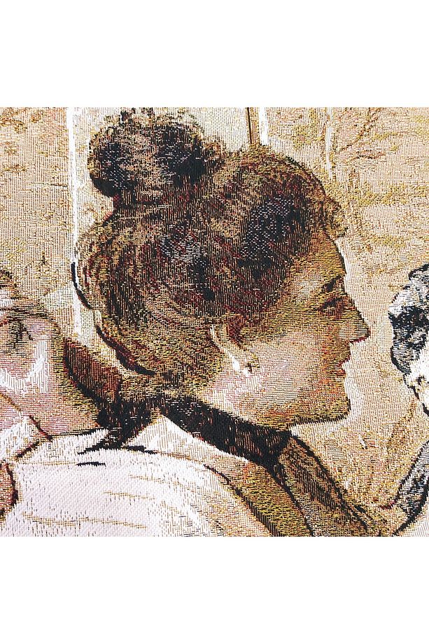 Figüratif Seri-5K Dokuma Goblen Kumaş - Romeo ve Juliet 9 - 4