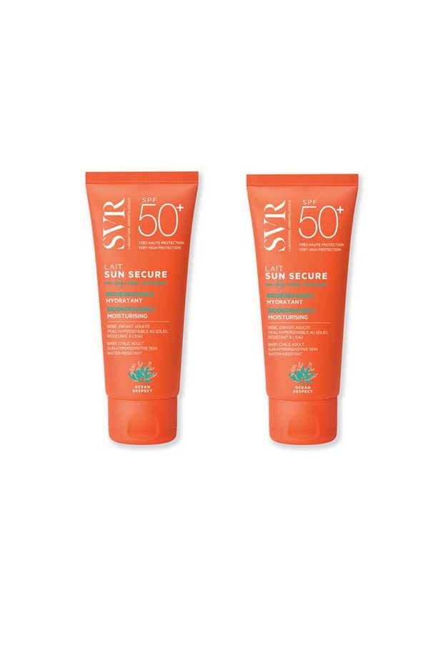 Sun Secure Lait SPF50 100ml 2 Adet - 1